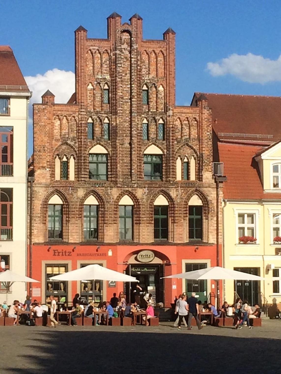 Pension Bach Greifswald Bagian luar foto