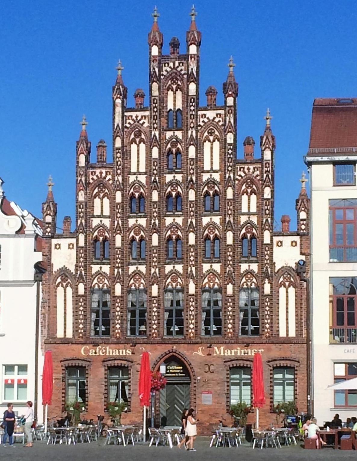 Pension Bach Greifswald Bagian luar foto