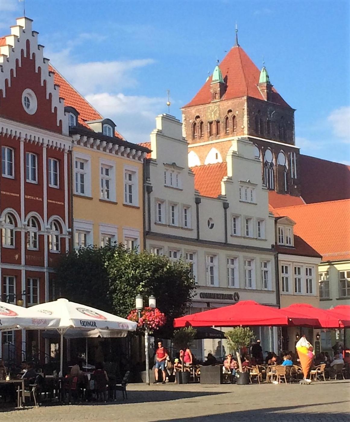 Pension Bach Greifswald Bagian luar foto
